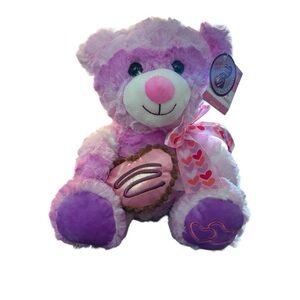 Pink and Purple Stuffed Animals Collection